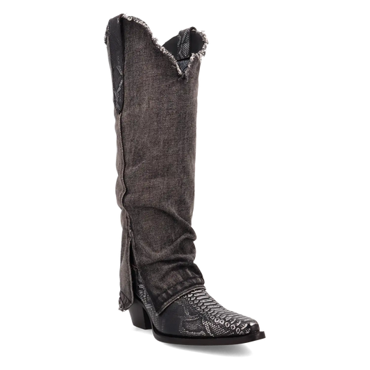 Women's Denim Cowgirl Boots
