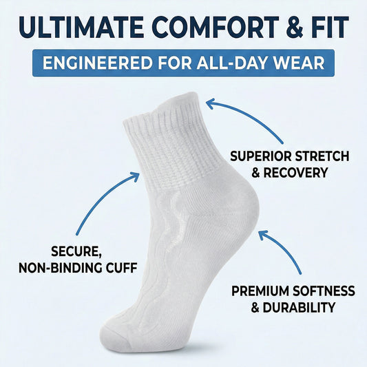 Diabetic Crew Socks