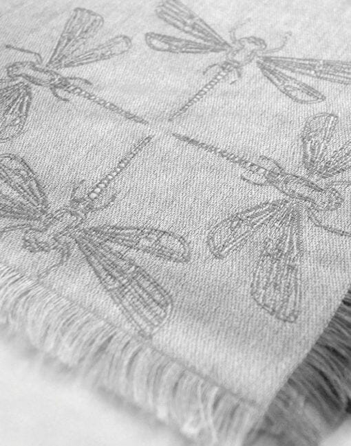 Alpaca and Silk Shawl