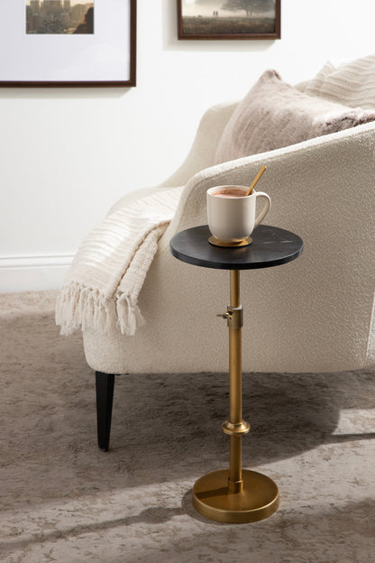 Marble Table and Plant Stand