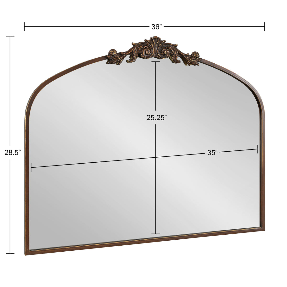 Traditional Arch Mirror