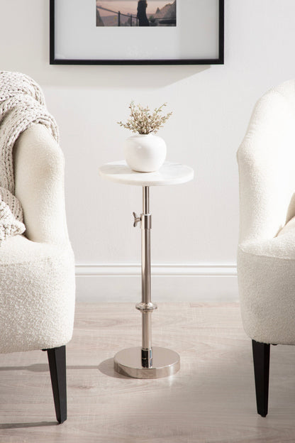 Marble Table and Plant Stand