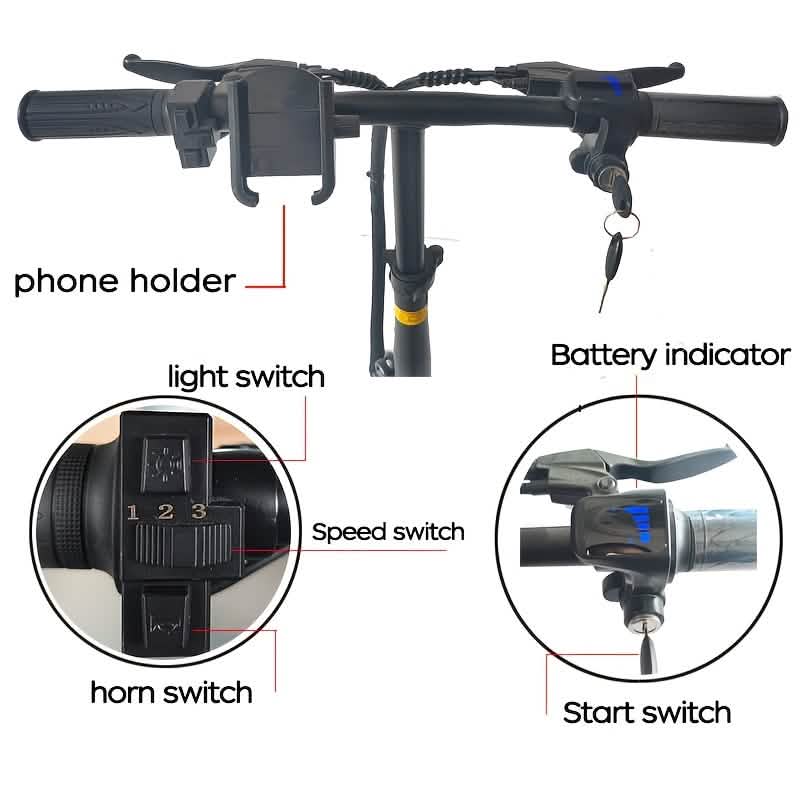 14" Folding Electric Bike