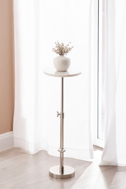 Marble Table and Plant Stand