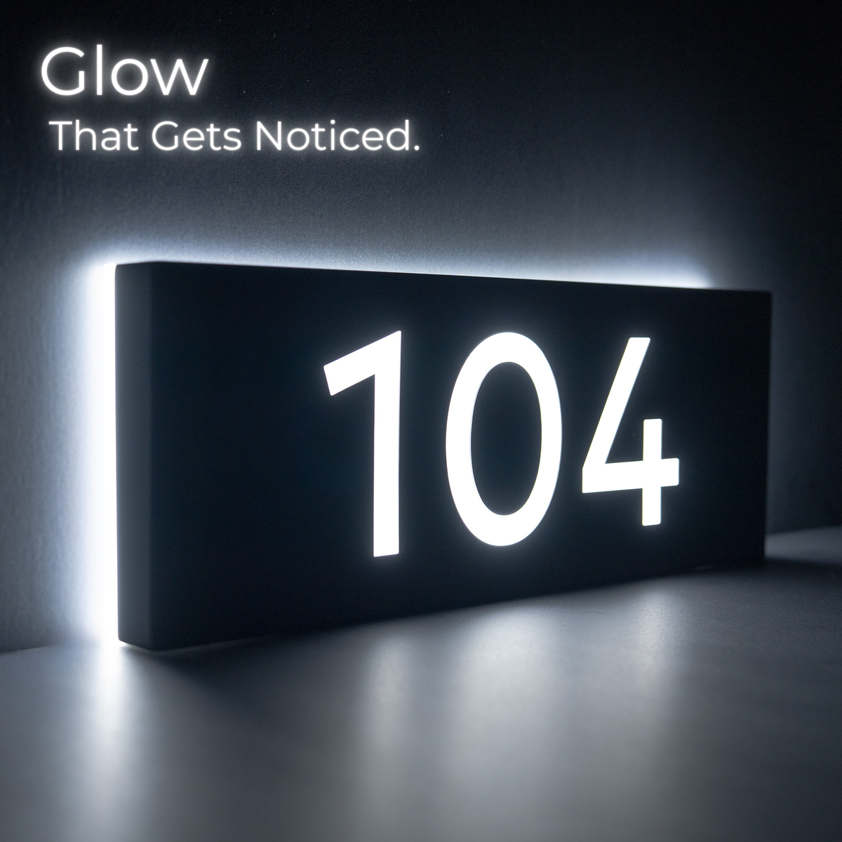 LED House Address Sign
