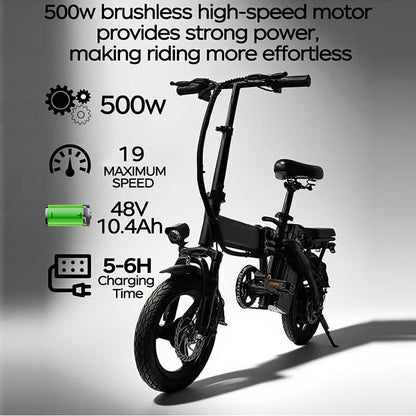14" Folding Electric Bike
