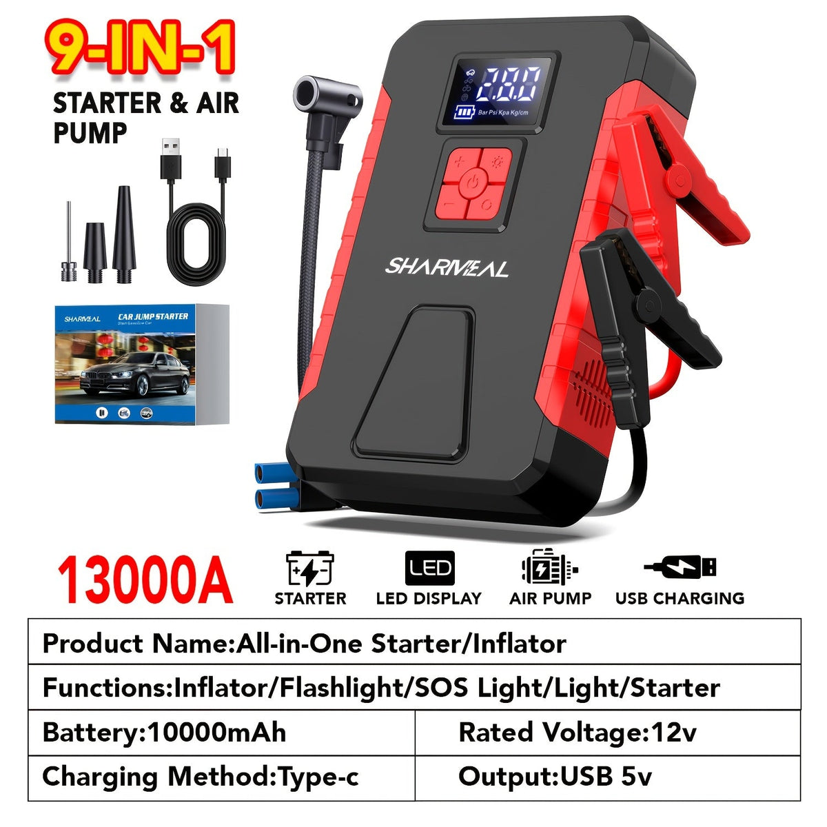 Car Jump Starter