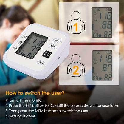 Arm Blood Pressure Monitor