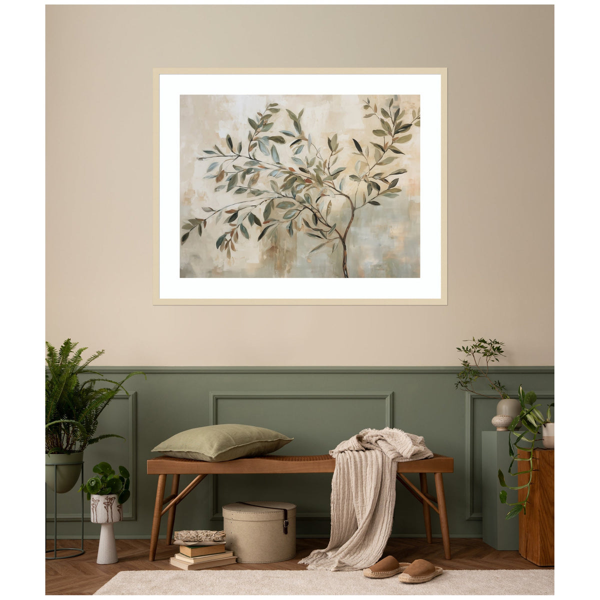 Olive Tree  Framed Wall Art Print