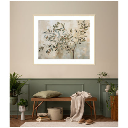Olive Tree  Framed Wall Art Print