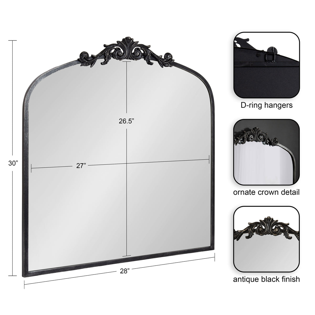 Traditional Arch Mirror