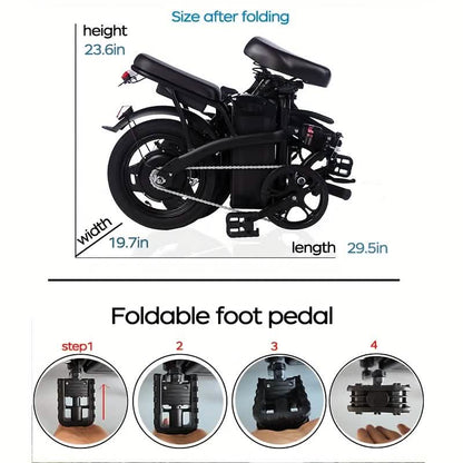 14" Folding Electric Bike