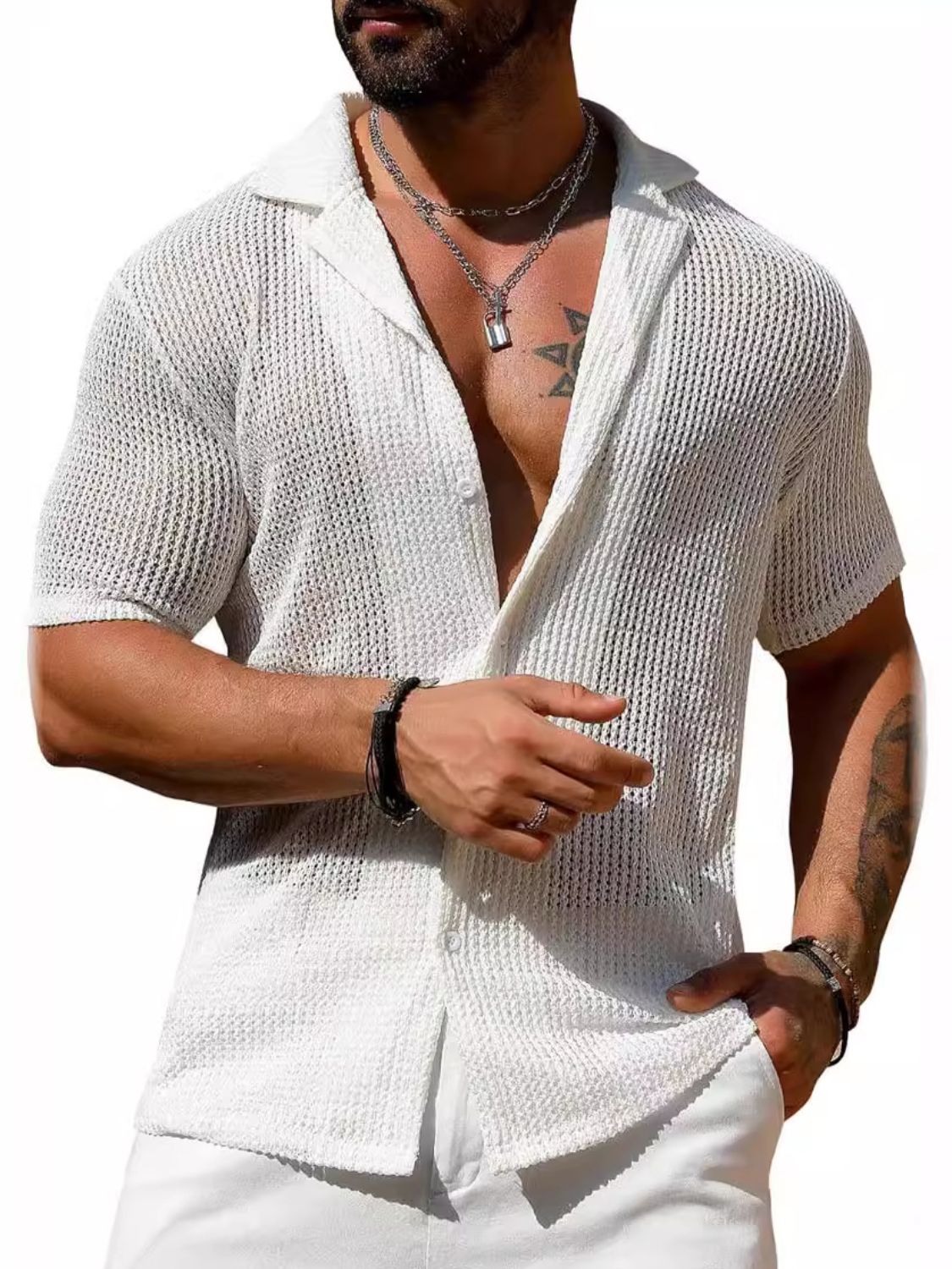 Men's  Plus Size Shirt
