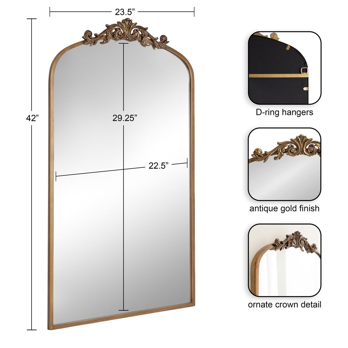 Traditional Arch Mirror
