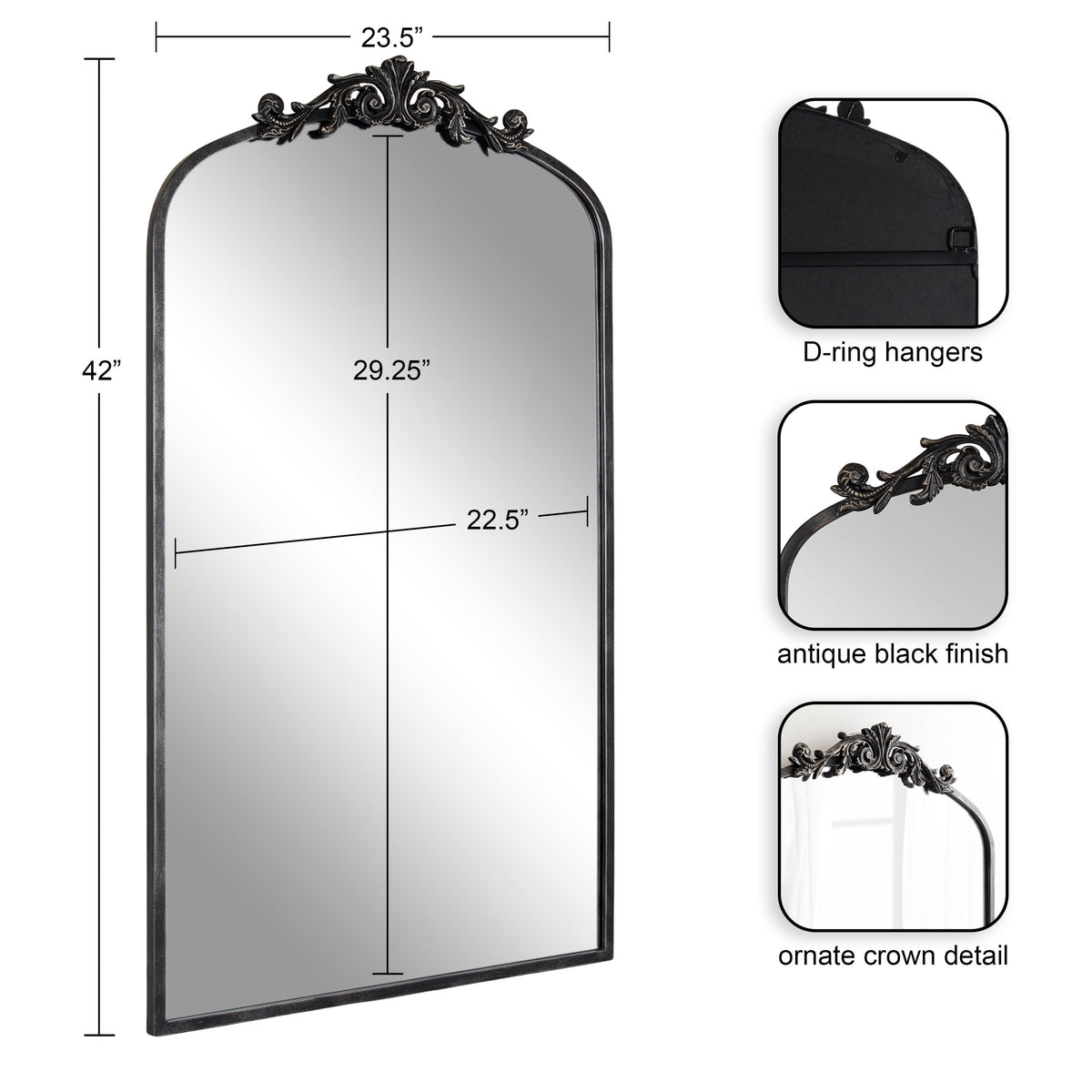 Traditional Arch Mirror