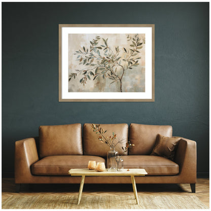 Olive Tree  Framed Wall Art Print
