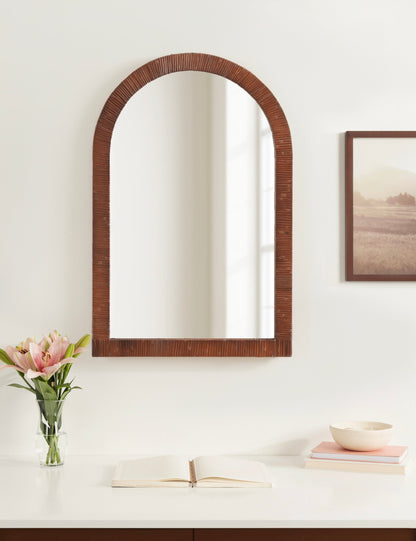 Arch Framed Wall Mirror