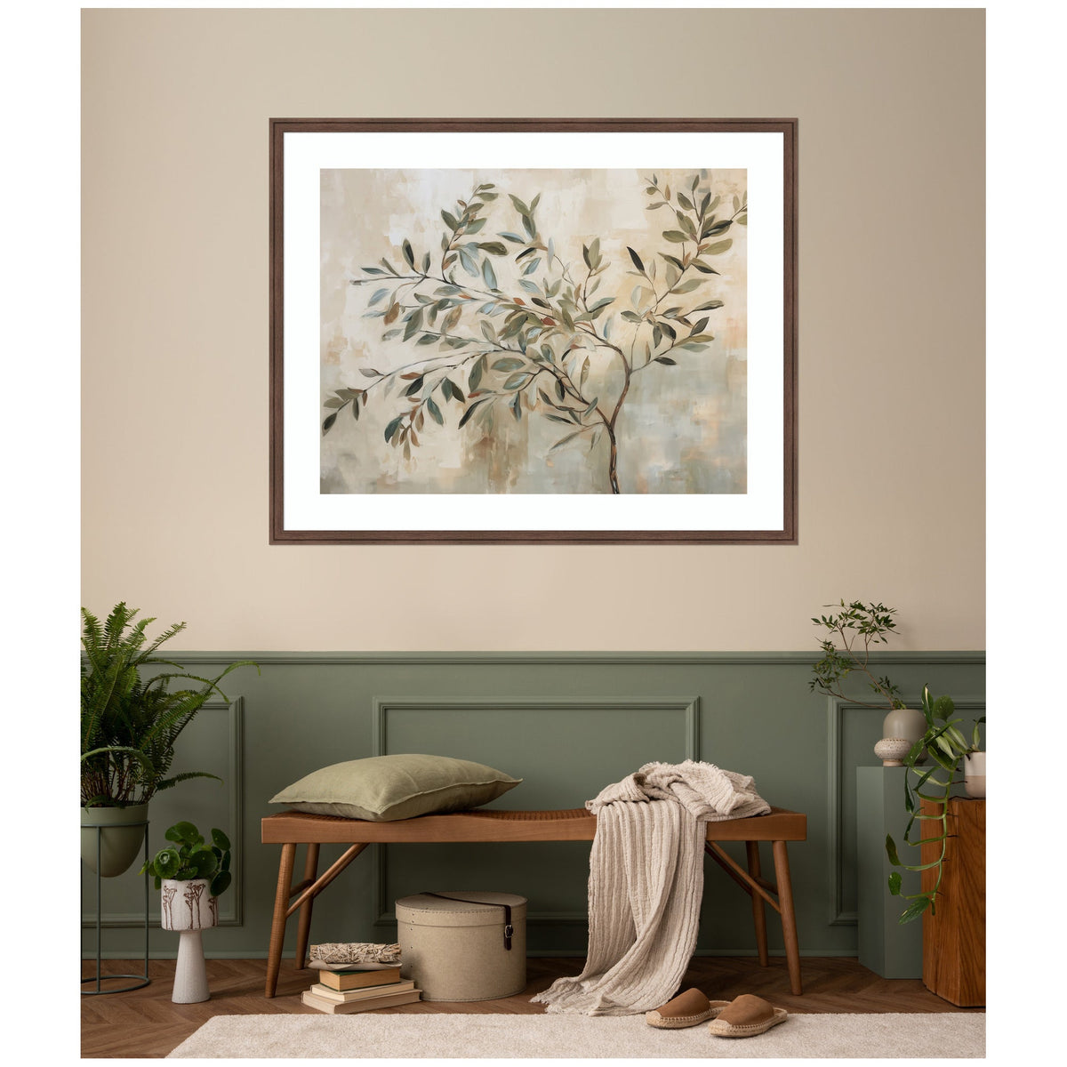 Olive Tree  Framed Wall Art Print