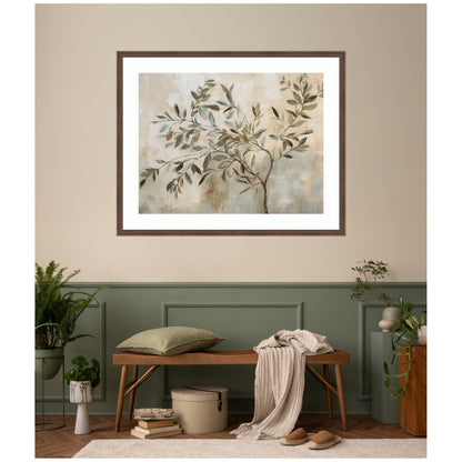 Olive Tree  Framed Wall Art Print
