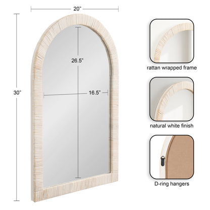 Arch Framed Wall Mirror