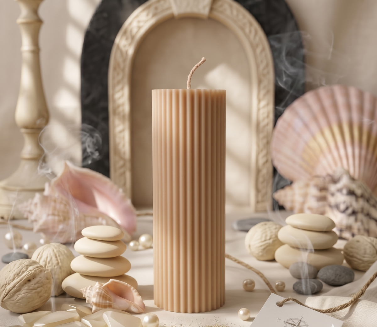Ribbed Candles