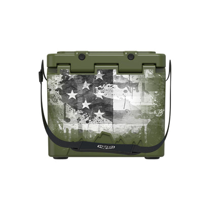 American Flag Food and Beverage  Cooler