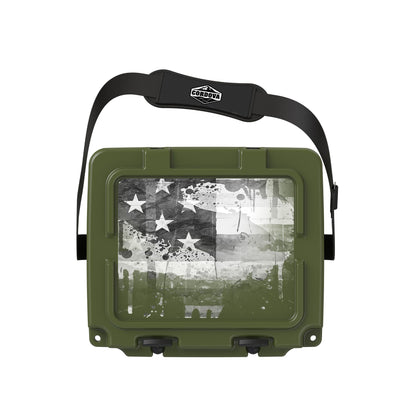American Flag Food and Beverage  Cooler