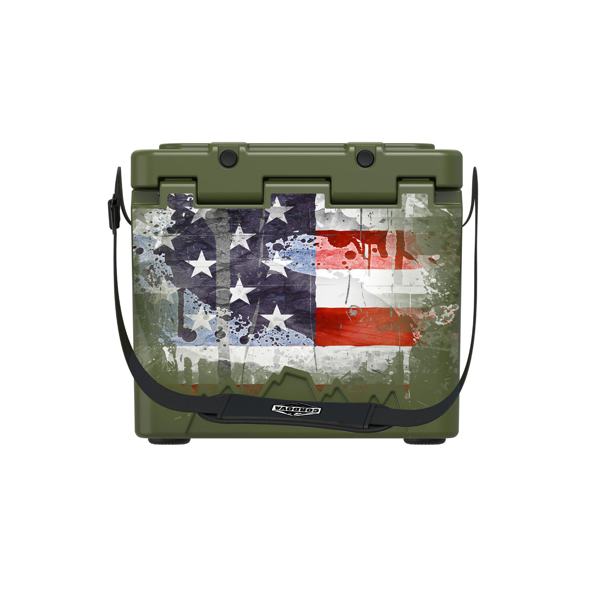 American Flag Food and Beverage  Cooler