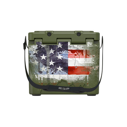 American Flag Food and Beverage  Cooler