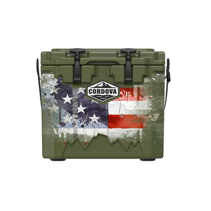 American Flag Food and Beverage  Cooler