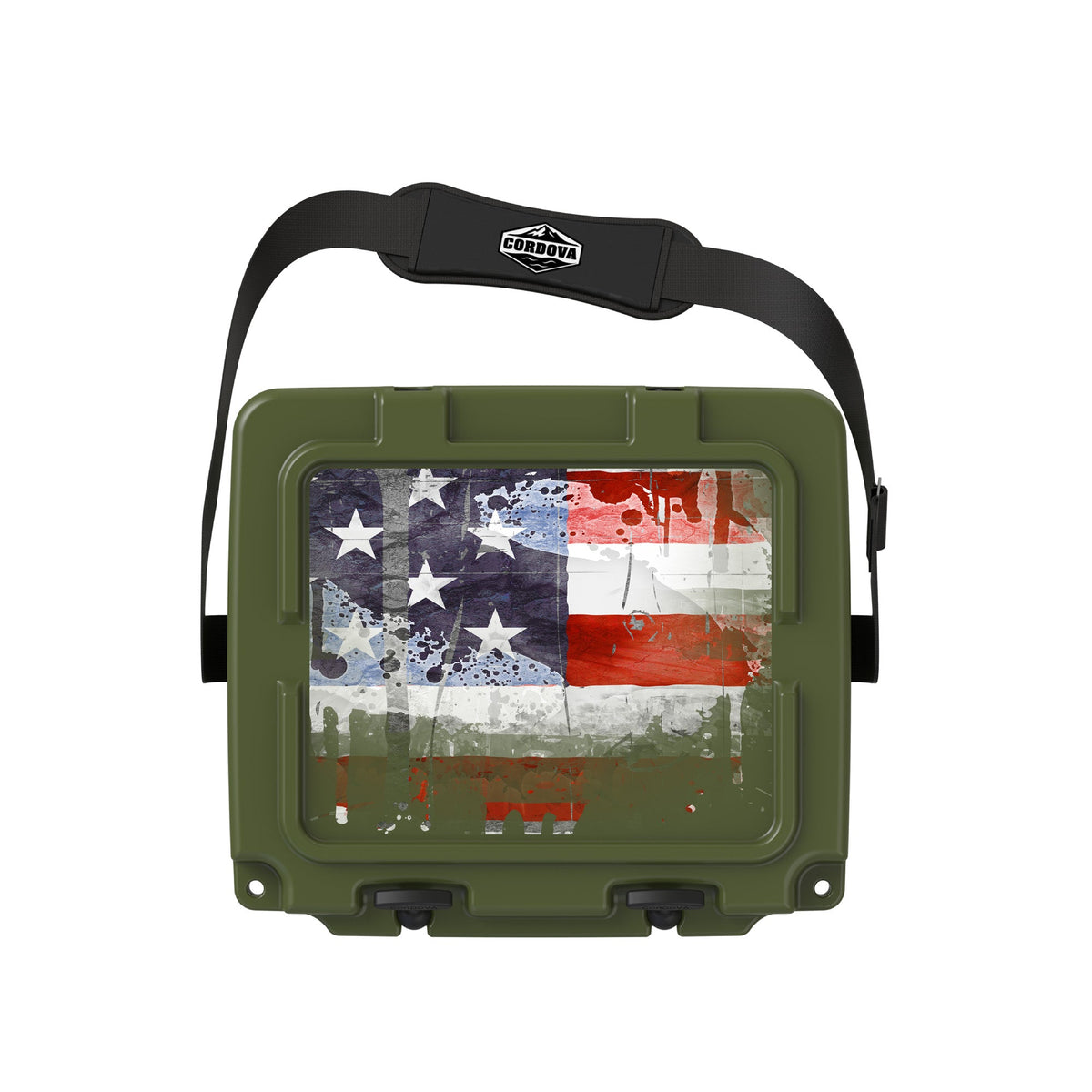 American Flag Food and Beverage  Cooler