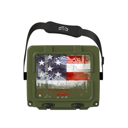 American Flag Food and Beverage  Cooler