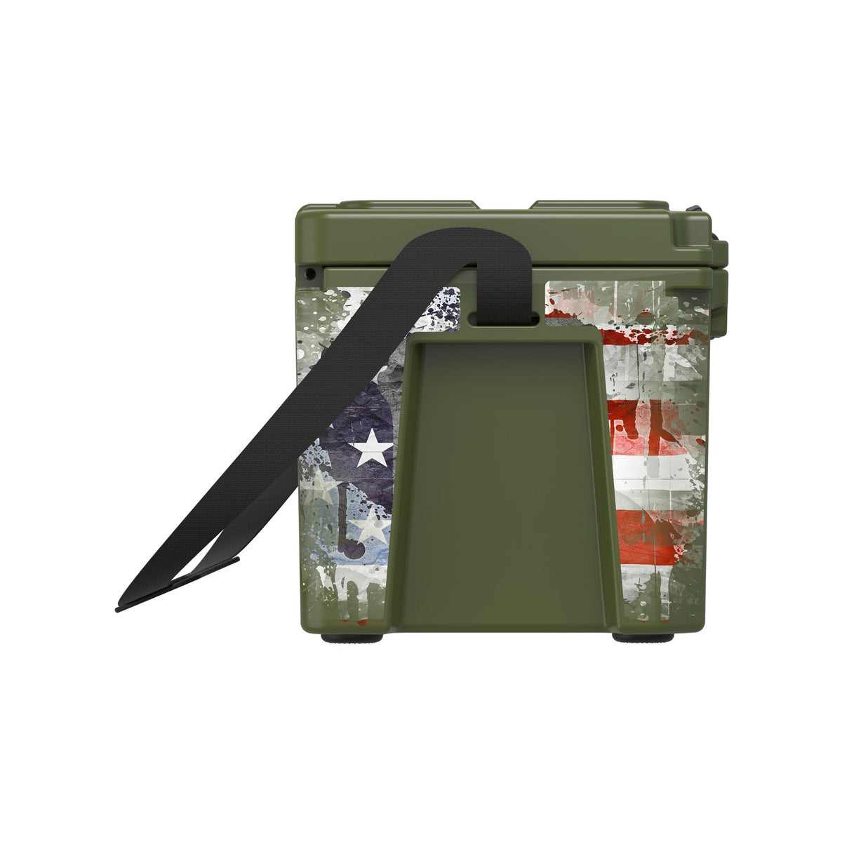 American Flag Food and Beverage  Cooler