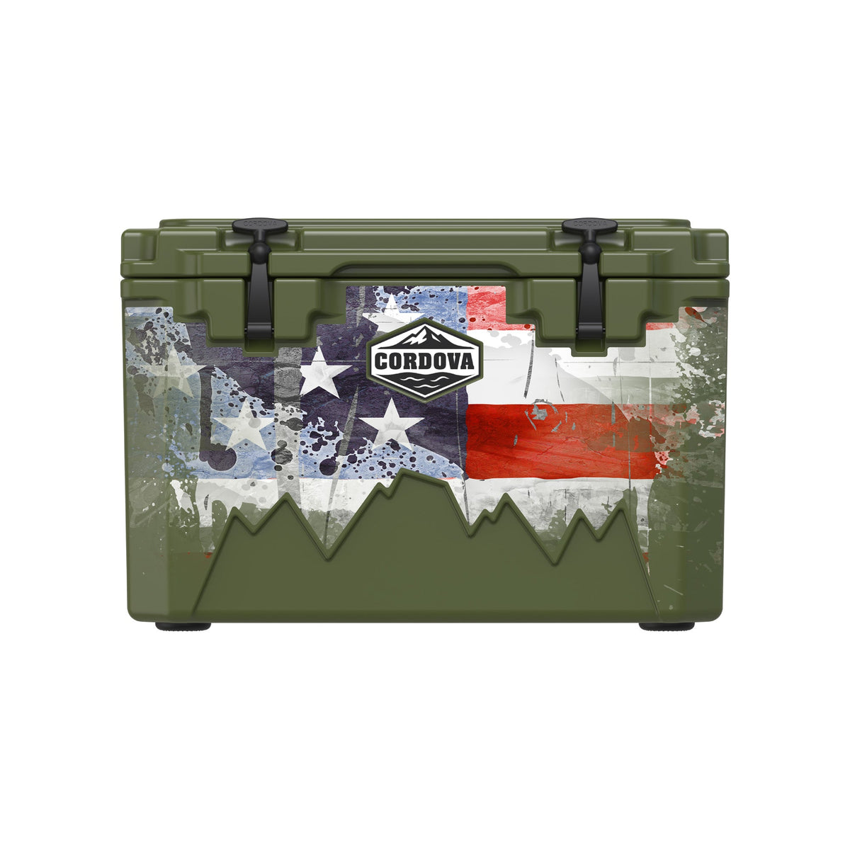 American Flag Food and Beverage  Cooler