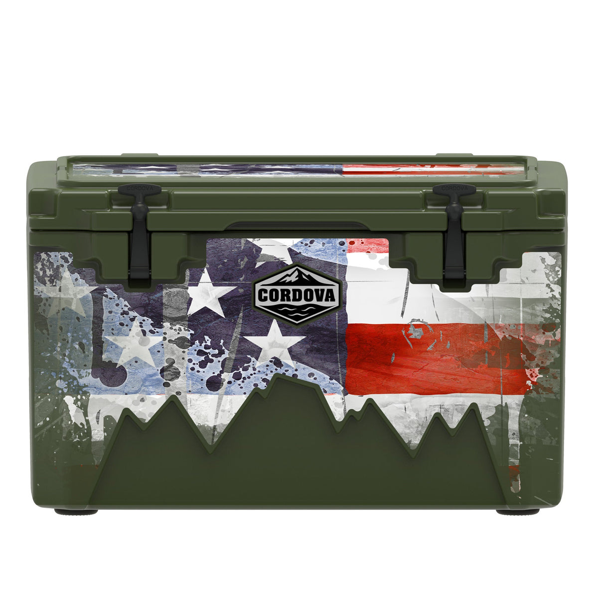 American Flag Food and Beverage  Cooler