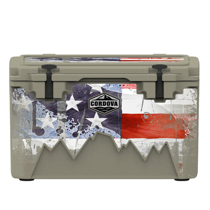 American Flag Food and Beverage  Cooler