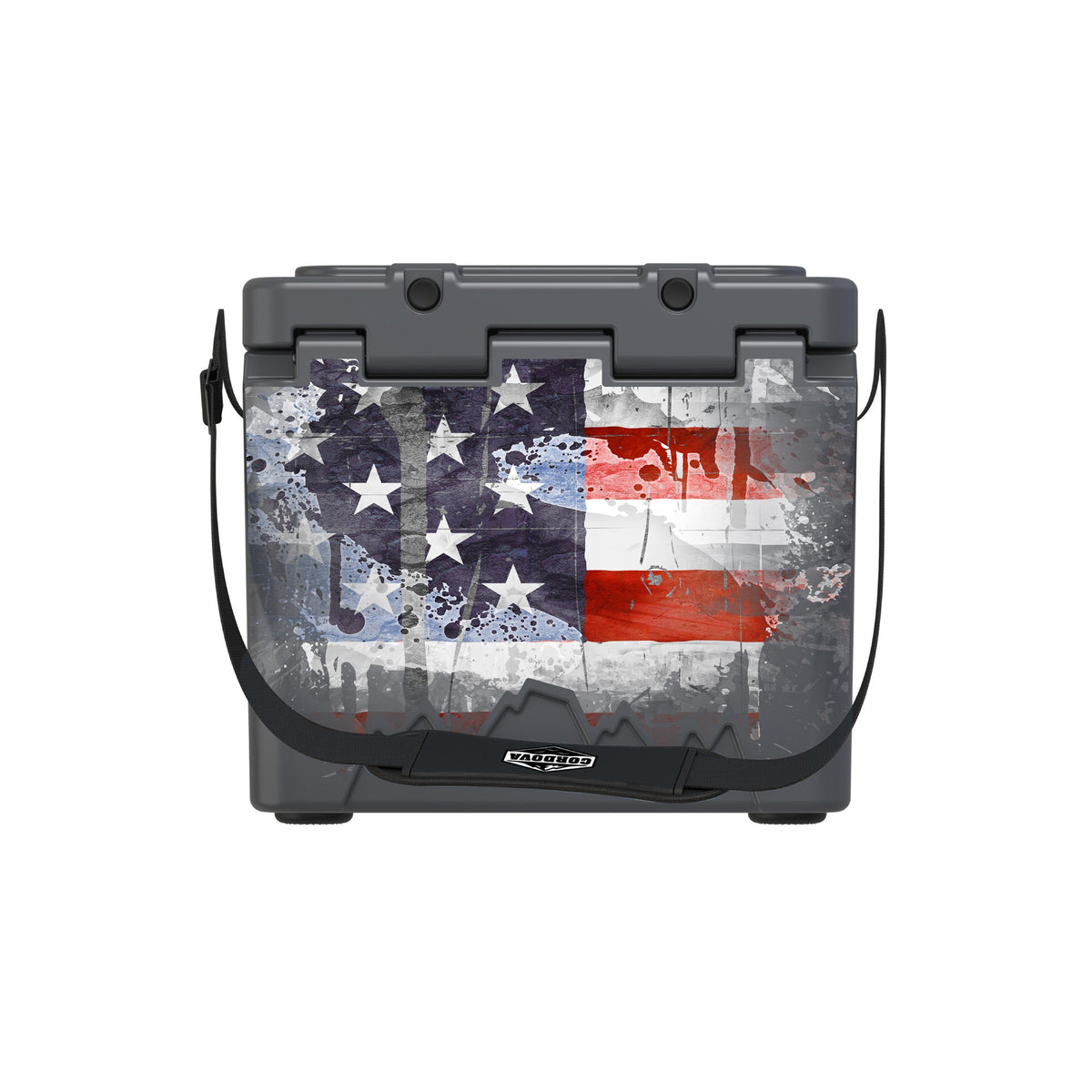 American Flag Food and Beverage  Cooler