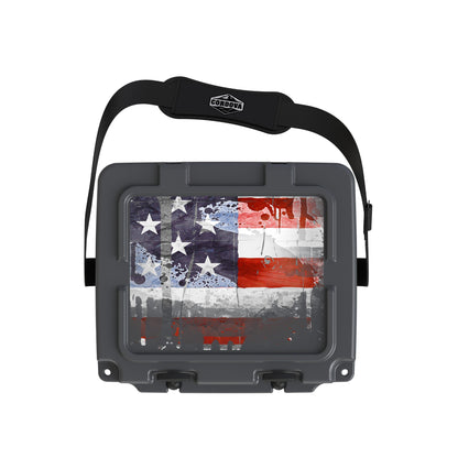 American Flag Food and Beverage  Cooler