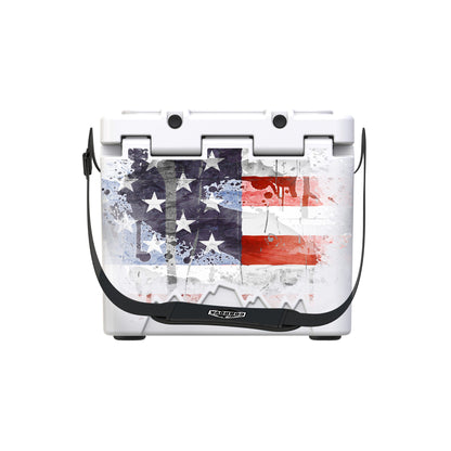 American Flag Food and Beverage  Cooler