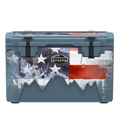 American Flag Food and Beverage  Cooler