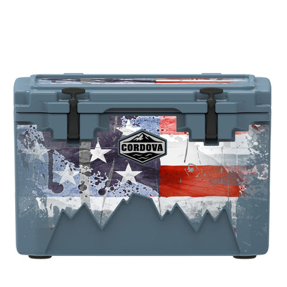 American Flag Food and Beverage  Cooler