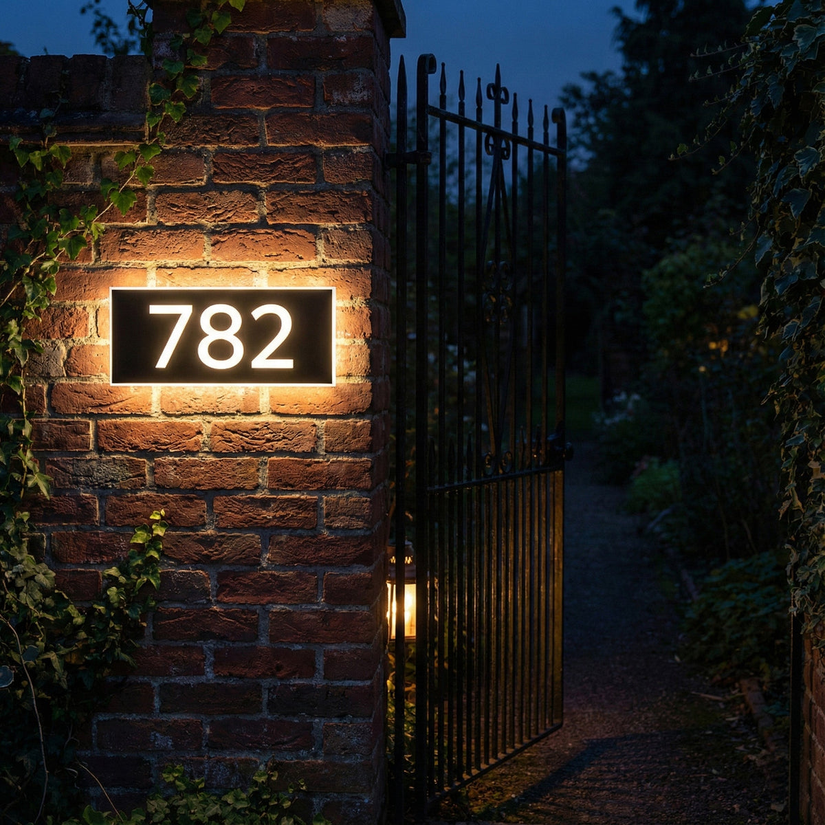 LED House Address Sign