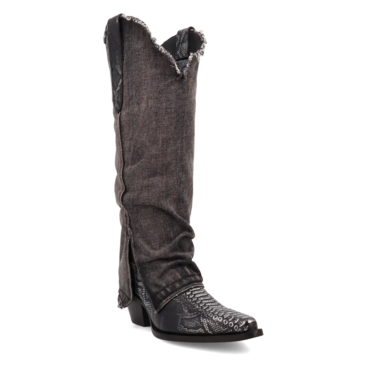 Women's Denim Cowgirl Boots