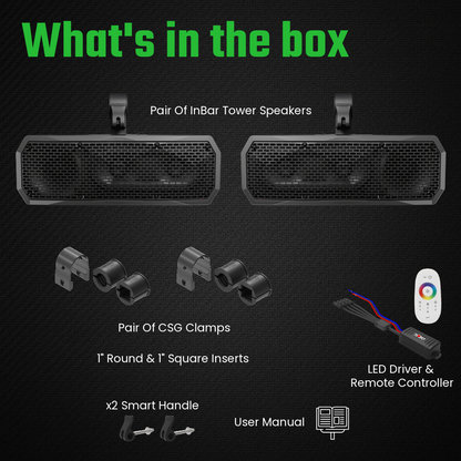 Golf Cart Speaker Mounts