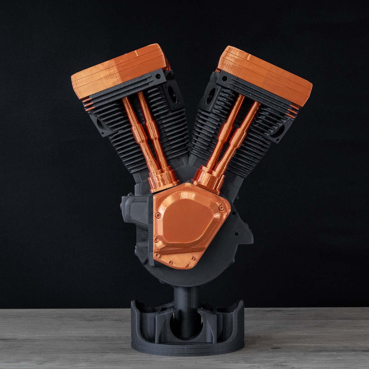V-Twin Engine Display