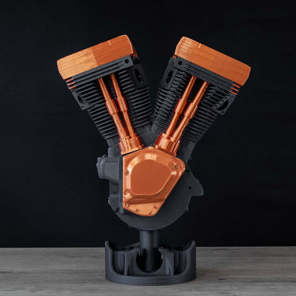 V-Twin Engine Display
