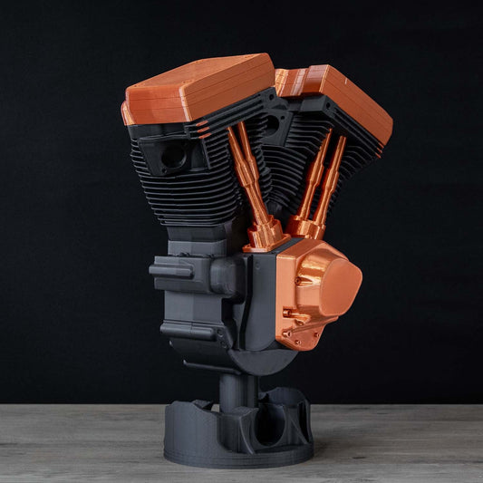 V-Twin Engine Display