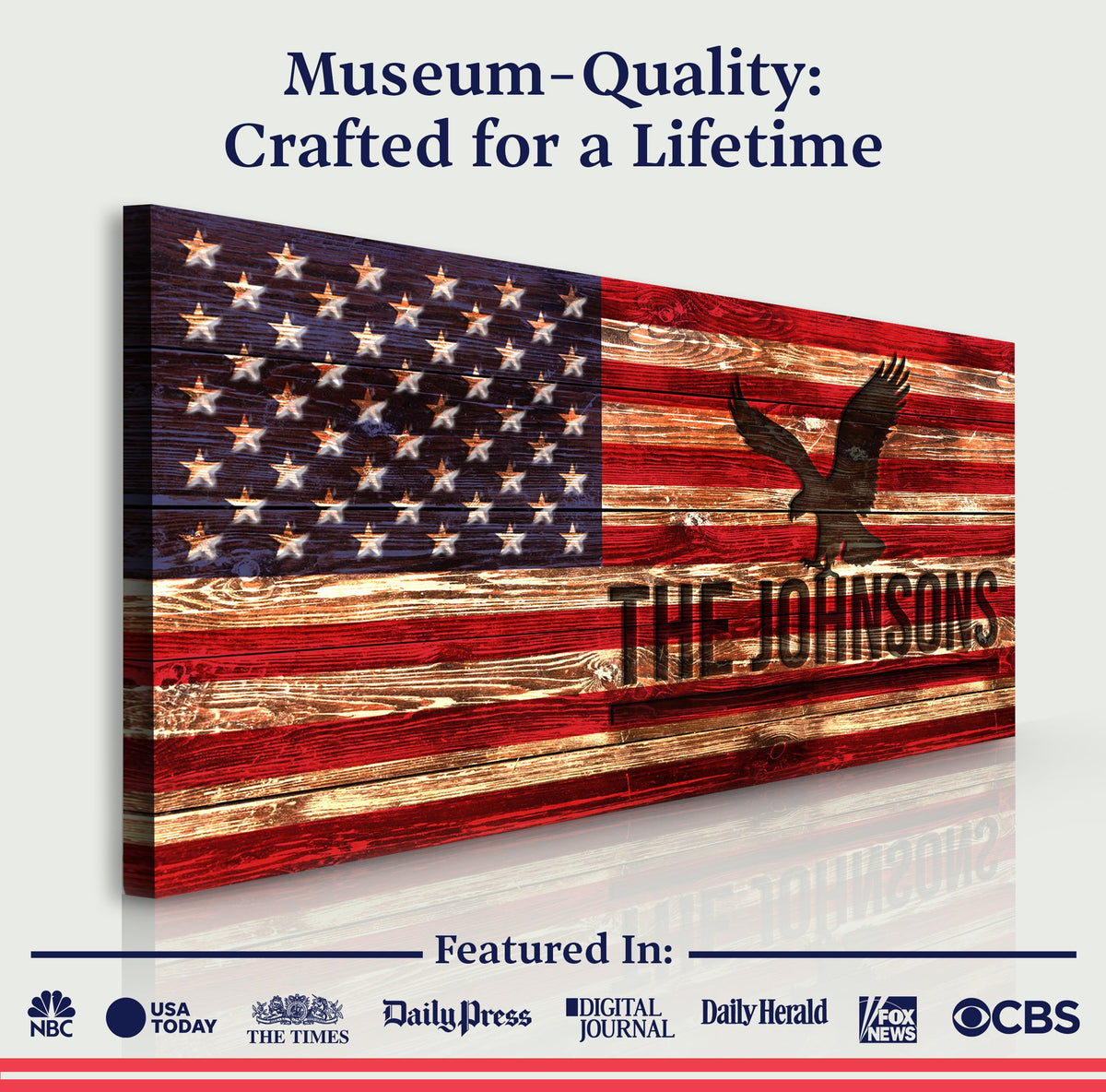 American Flag Sign