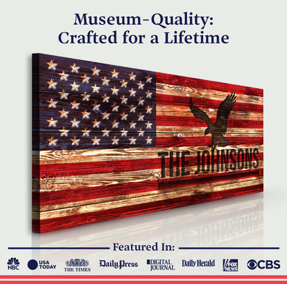 American Flag Sign