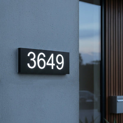 LED House Address Sign